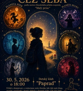 Premiéra nášho nového predstavenia „Malý princ” – 30. mája (toto predstavenie je v ukrajinskom jazyku.)